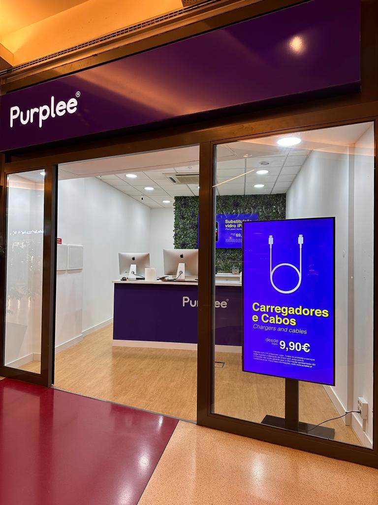 Loja Maia Purplee Reparação iPhone, Samsung, Huawei, Xiaomi, LG e Oneplus